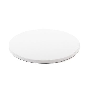 Picture of WHITE ROUND BOARD CAKE DRUM 16INCH OR 40CM